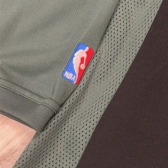 Vintage Seattle SuperSonics Reebok Embroidered LS Warm-Up Jersey Shooting Shirt - Picture 7 of 11